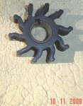 70 Chrysler 35 HP Water Pump Checked Last In 1985  11.JPG