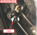 Leak at Manifold Block.png