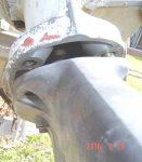 1970 35 HP Chrysler Water Tub To Pump 2.JPG