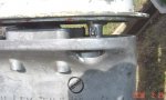 1970 35 HP Chrysler, Shift Rod Connection Window 2.JPG