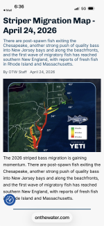 Striper Migration Map - April 24, 2026 - On The Water.png