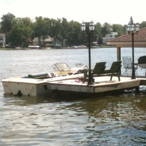 Docked at the lake