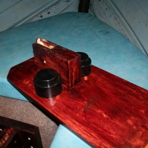 Underside of table