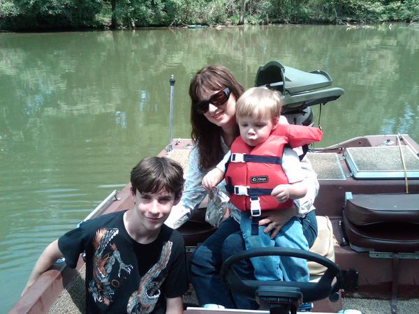 family in boat 2